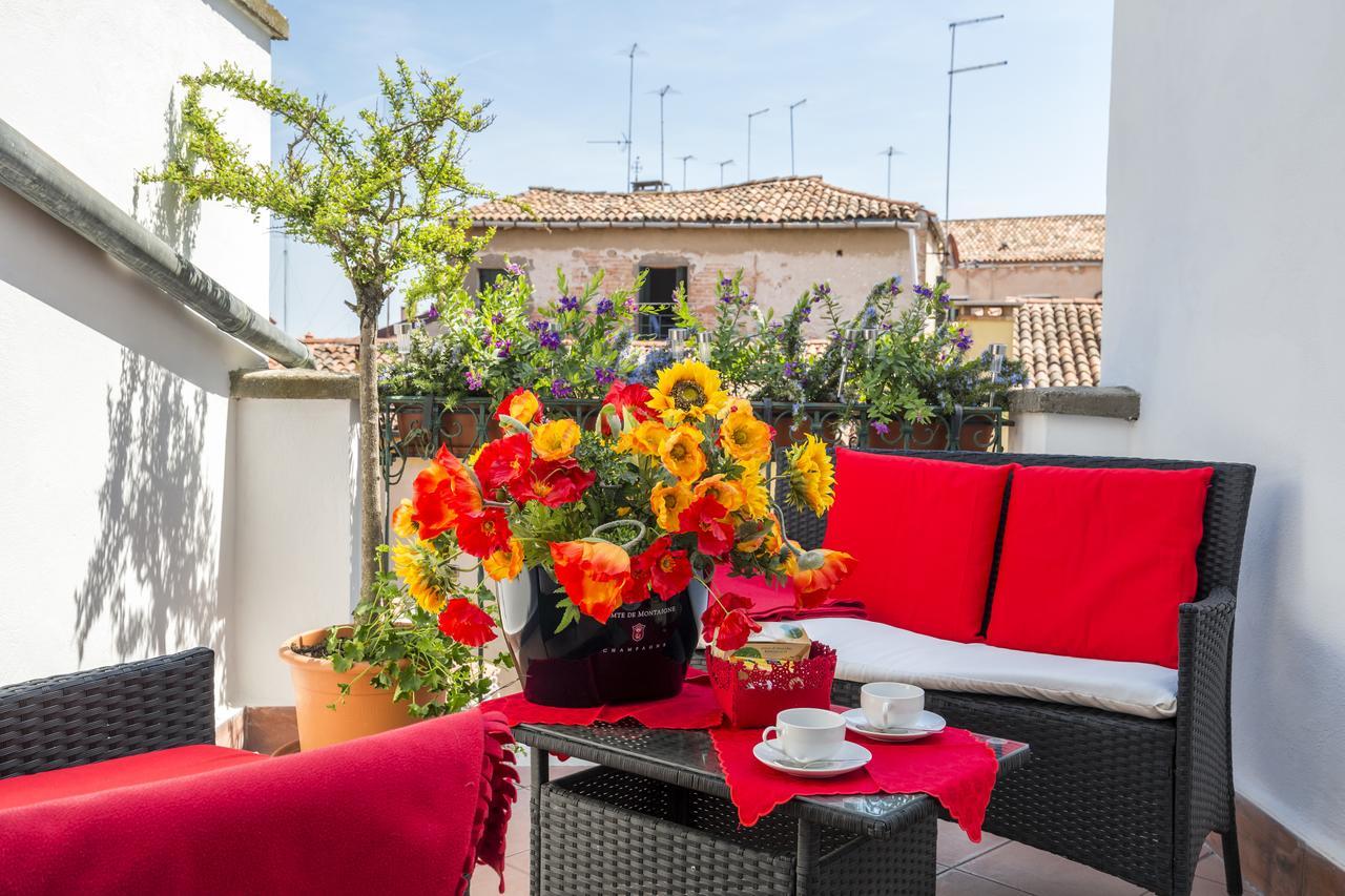 Elegant Terrace Apartment Near Piazza San Marco Last Floor No Lift Veneţia Exterior foto