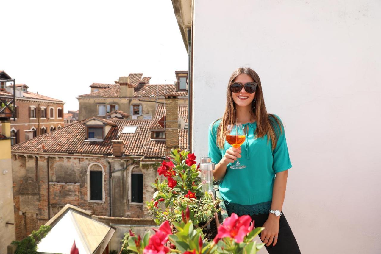 Elegant Terrace Apartment Near Piazza San Marco Last Floor No Lift Veneţia Exterior foto
